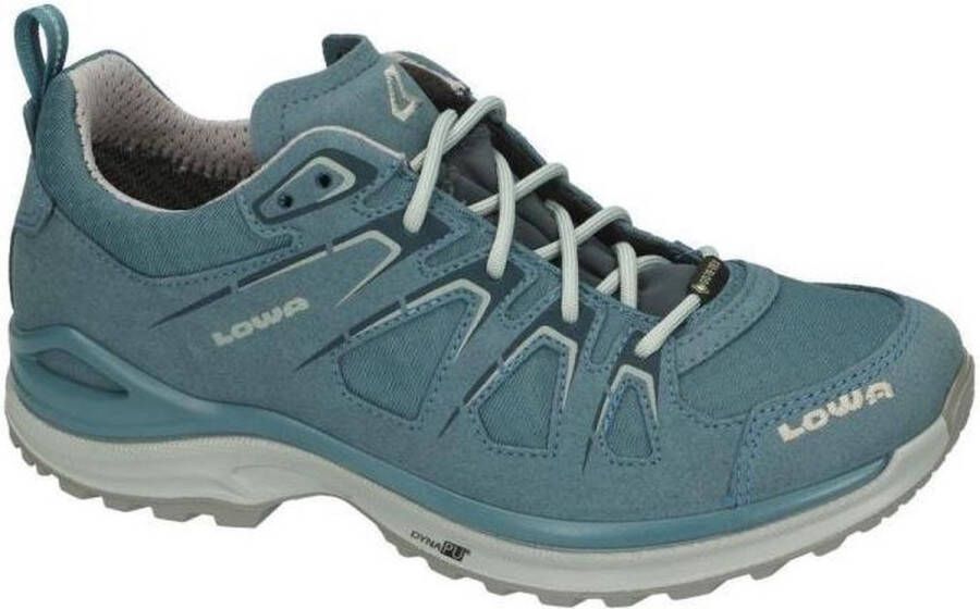 Lowa Innox EVO GTX LO Wandelschoenen Dames Denim Jeans Lichtgrijs