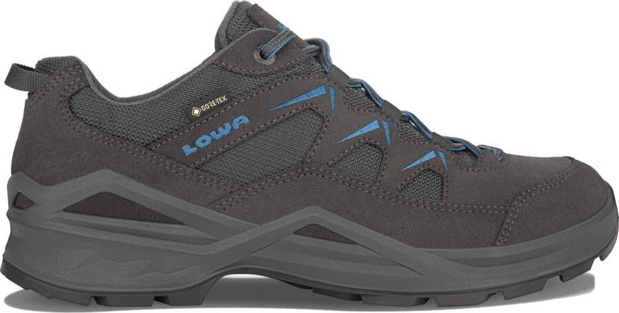 Lowa Sirkos Evo GTX Lo Wandelschoenen Donkergrijs Blauw