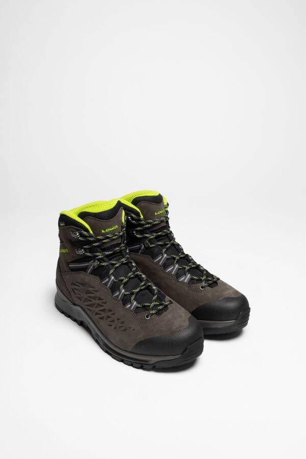 Lowa EXPLORER II GTX MID Antraciet Lime Heren Trekkingschoenen