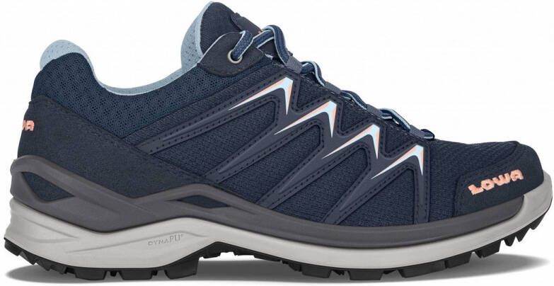 Lowa Hatland Innox Pro GTX Lo Ws Navy salmon Schoenen Wandelschoenen Lage schoenen
