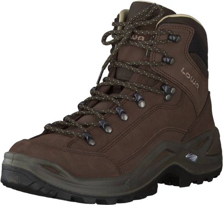 Lowa Hatland Renegade LL Mid Heren Espresso Schoenen Wandelschoenen Halfhoge schoenen