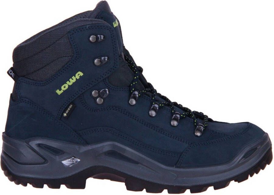 Lowa Hatland Renegade GTX wandelschoen Dark-blue lime Schoenen Wandelschoenen Halfhoge schoenen