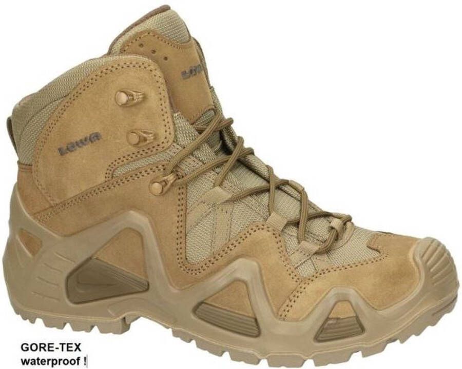Lowa -Heren kaki camouflage wandelschoenen