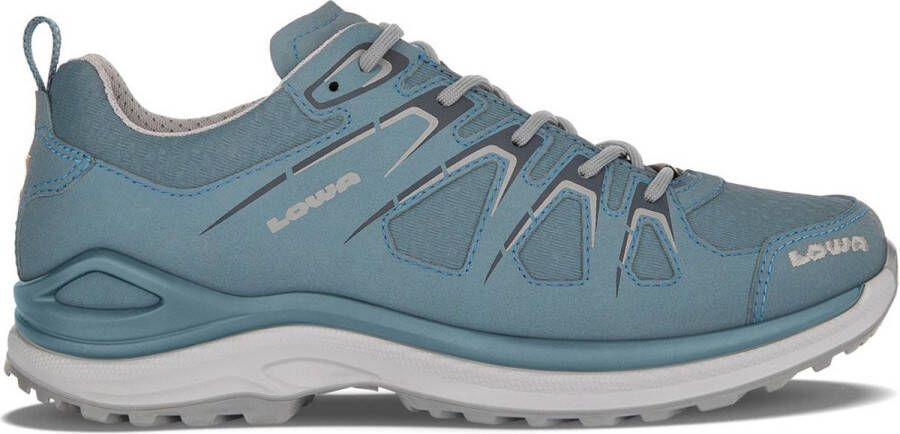 Lowa Innox EVO GTX LO Wandelschoenen Dames Denim Jeans Lichtgrijs