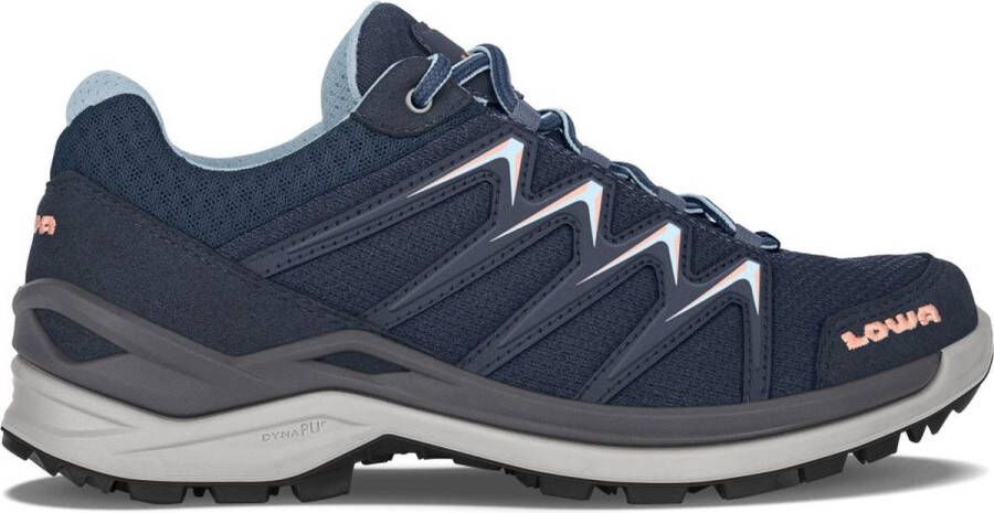 Lowa Hatland Innox Pro GTX Lo Ws Navy salmon Schoenen Wandelschoenen Lage schoenen