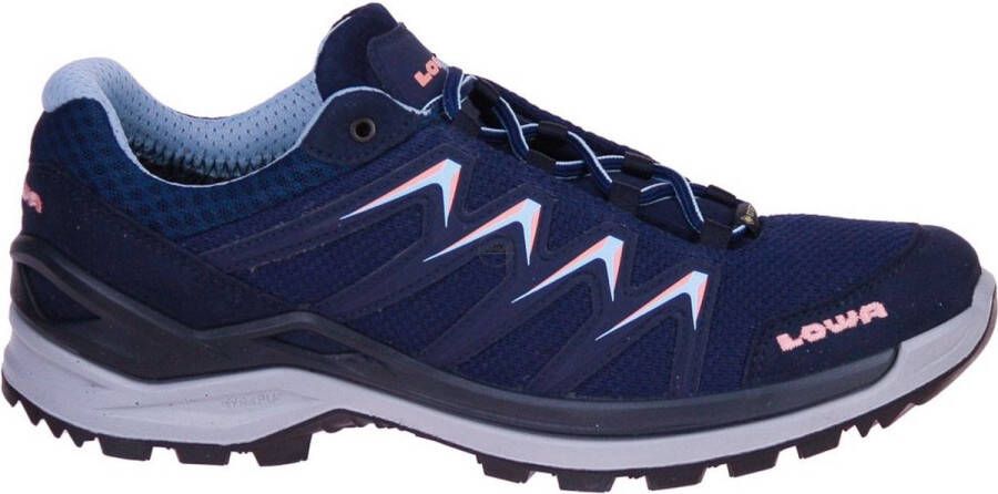 Lowa Hatland Innox Pro GTX Lo Ws Navy salmon Schoenen Wandelschoenen Lage schoenen