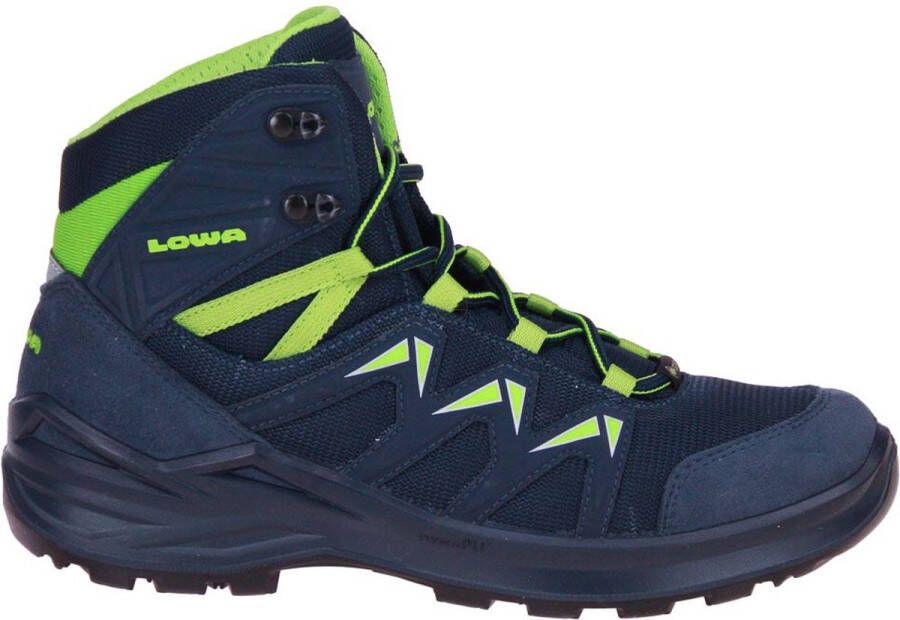 Lowa Hatland Innox Pro GTX Mid Junior Steelblue lime Schoenen Wandelschoenen Halfhoge schoenen - Foto 2