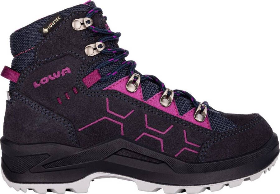 Lowa Kody Evo Gtx Mid Junior Kinder Hoge Wandelschoen Navy-Berry