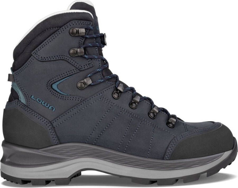 Lowa Lady Sport LL Wandelschoenen Dames leren mid wandelschoenen Navy Petrol