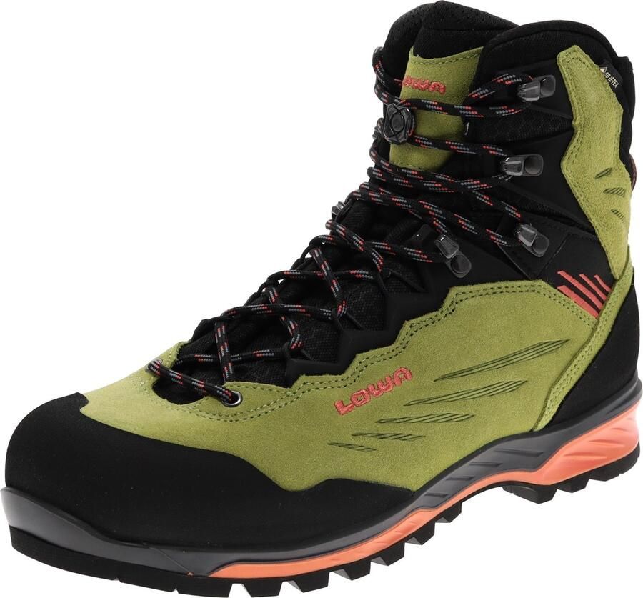 Lowa Cadin II Goretex Mid Wandelschoenen Lime Flame Heren - Foto 2
