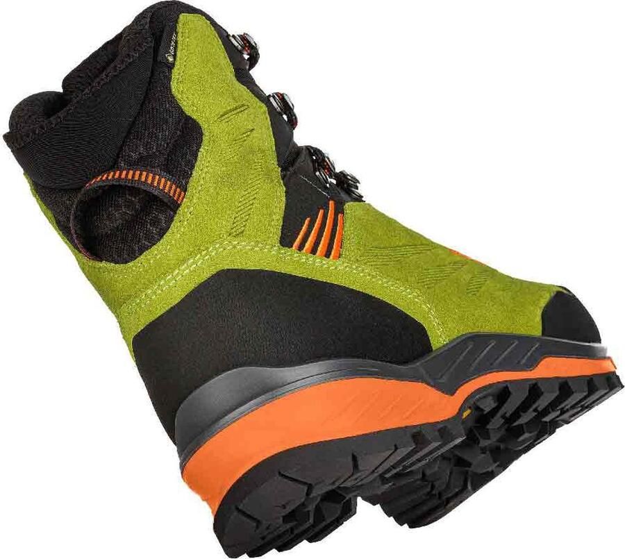Lowa Cadin II Goretex Mid Wandelschoenen Lime Flame Heren - Foto 3