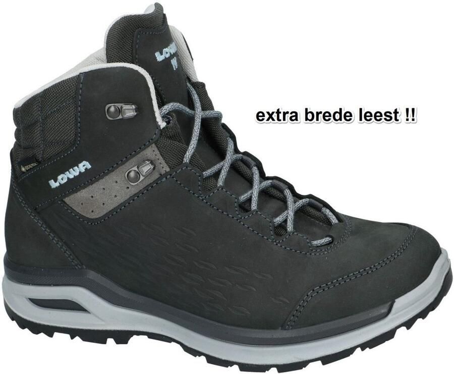 Lowa LOW LOCARNO GTX QC WIDE WMS Donkergrijs Lichtblauw