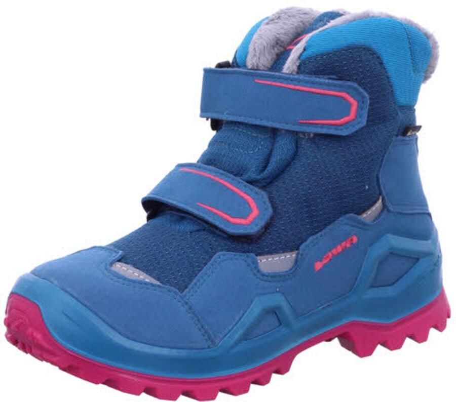 Lowa Ascona Gore-tex Dames Wandelschoenen Lm321442-6996 Kleur Blauw-multicolour - Foto 3
