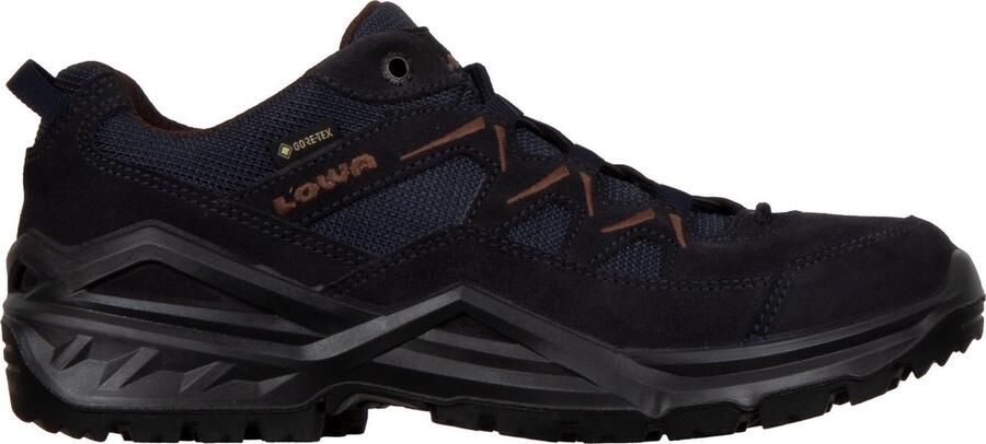 Lowa Evo GTX Lo Wandelschoenen Mannen Navy Zwart