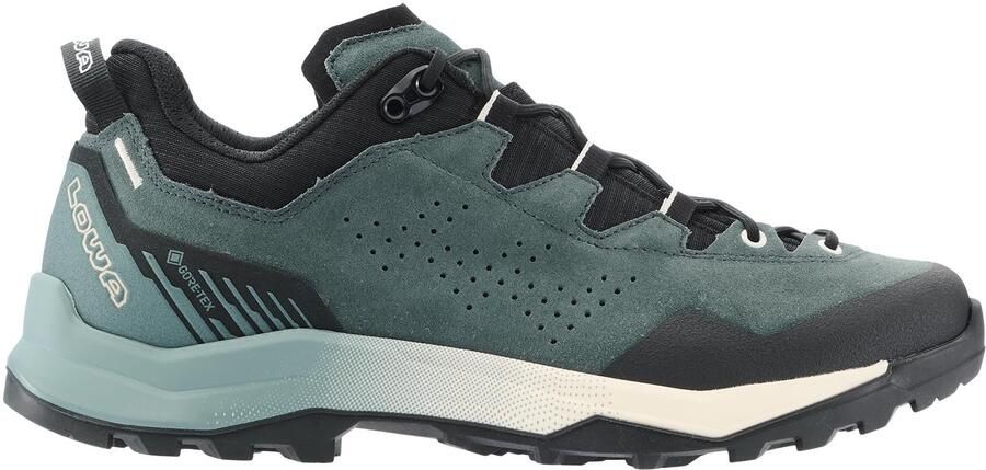 Lowa Explorer GTX LO Wandelschoenen Slate Blue Zwart