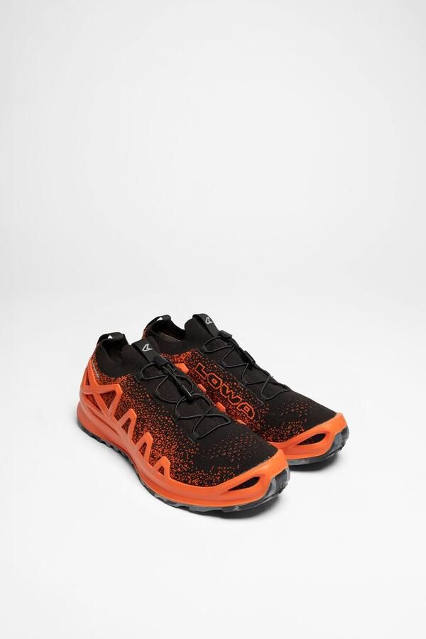 Lowa FUSION LO Rood Zwart Wandelschoen voor heren