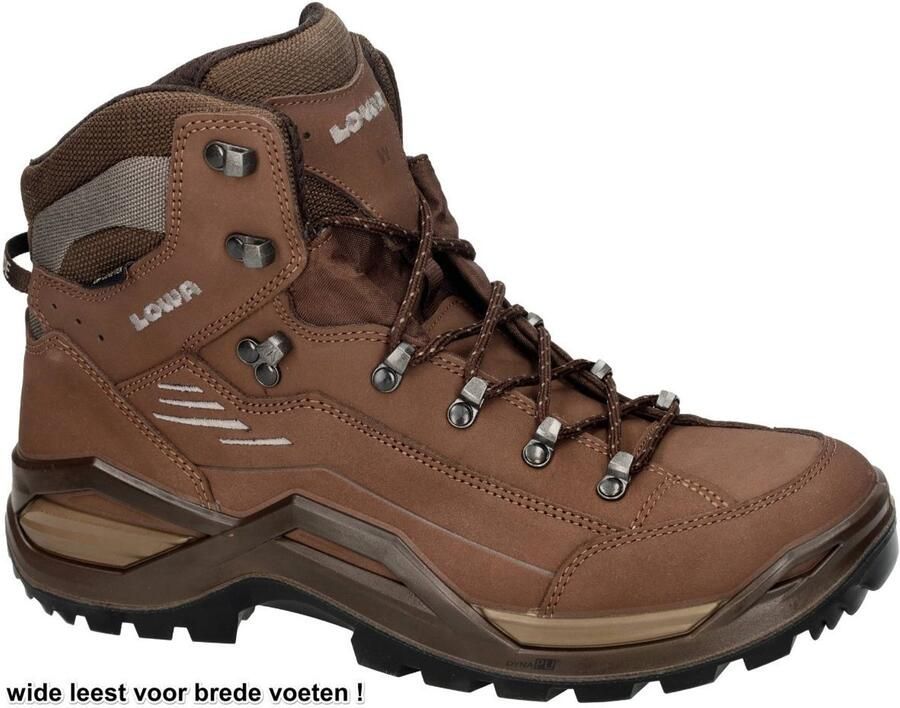 Lowa Renegade Evo Gore-tex Mid Brede Wandelschoenen Zwart Man - Foto 3