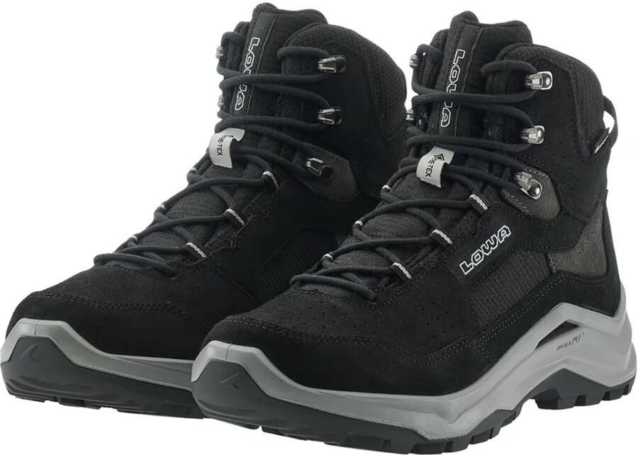 Lowa Heren Ventierra GTX Mid Wandelschoenen 311340 9930 Zwart Grijs