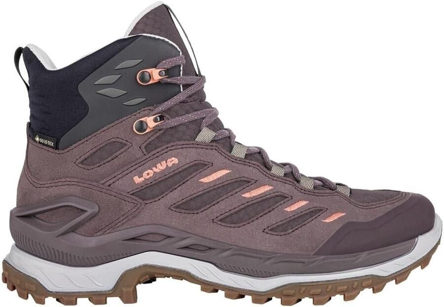 Lowa Women's Innovo GTX Mid Wandelschoenen purper bruin