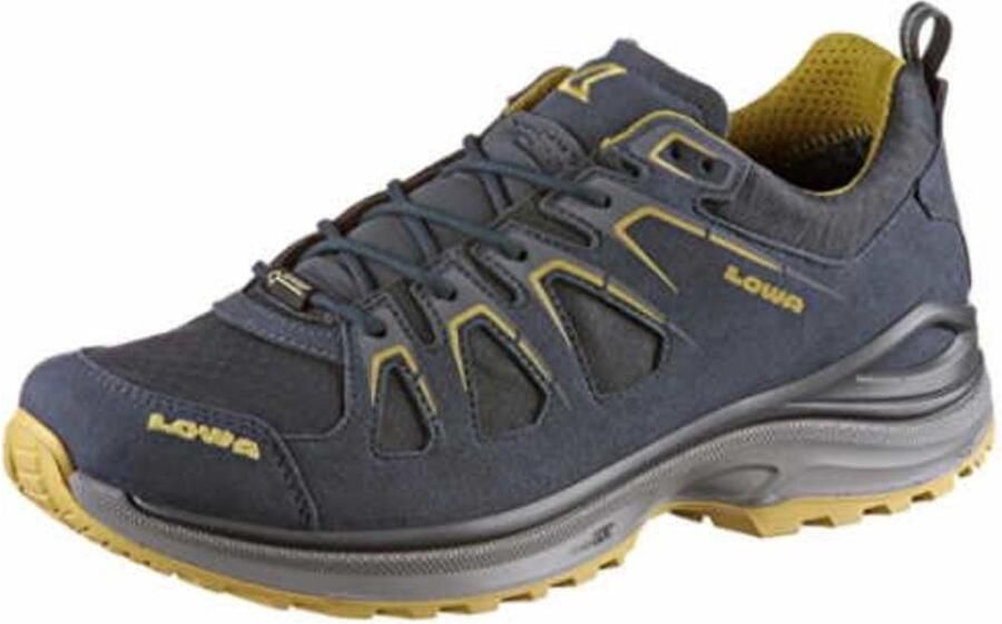 Lowa Innox Evo GTX Lo Wandelschoenen Heren Steel Blue Mustard - Foto 4
