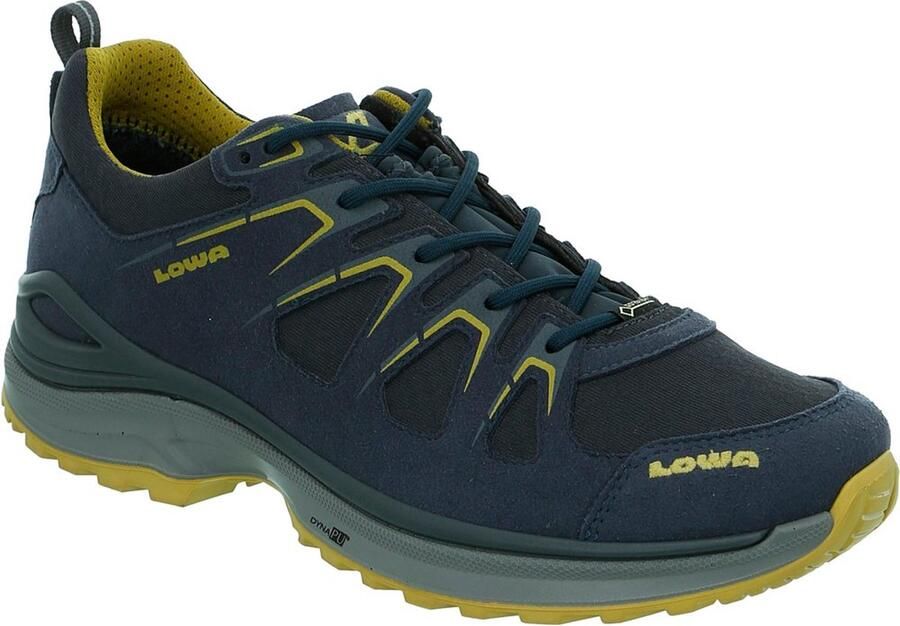 Lowa Innox Evo GTX Lo Wandelschoenen Heren Steel Blue Mustard - Foto 2