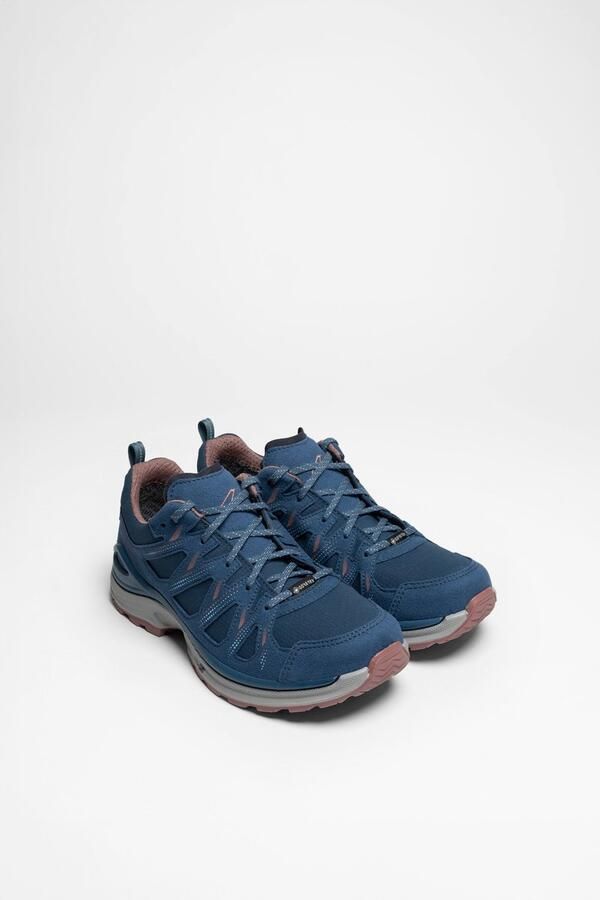 Lowa Innox evo ll gtx lo W 321417 9727 steel blue brown rose