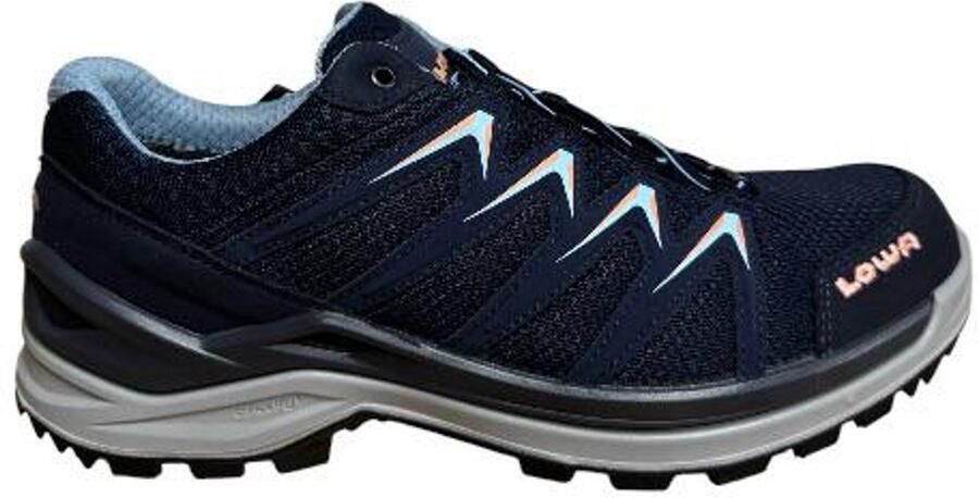 Lowa Hatland Innox Pro GTX Lo Ws Navy salmon Schoenen Wandelschoenen Lage schoenen - Foto 4