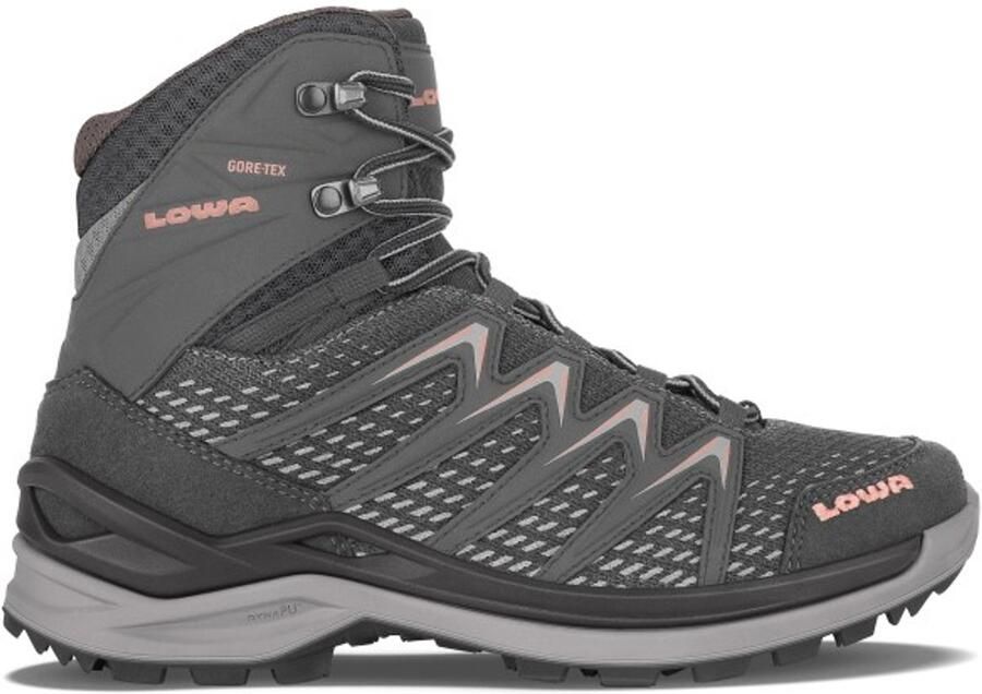 Lowa innox pro gtx mid ws anthracit Lage wandelschoenen dames Grijs-Multicolour