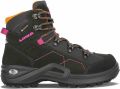 Lowa Kody III GTX Mid Wandelschoenen Tiener Donkergrijs Turkoois - Grijs
