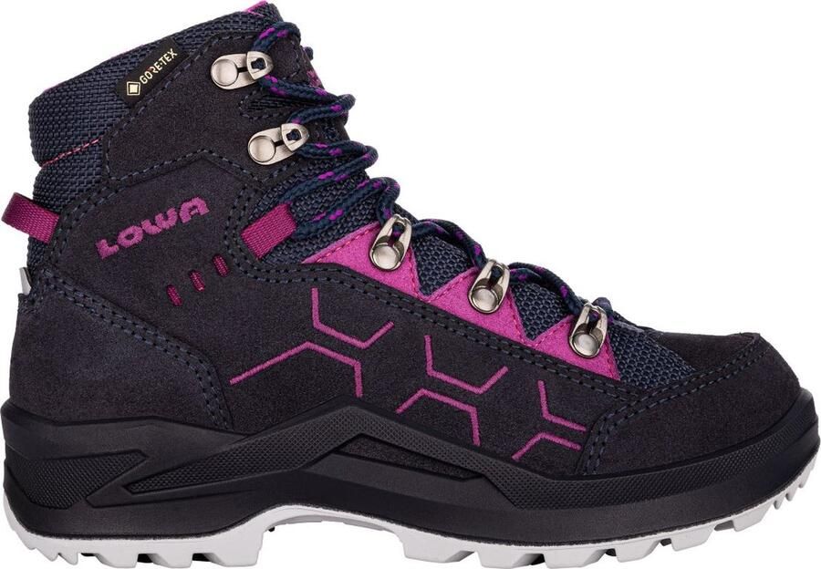 Lowa Kody Evo Gtx Mid Junior Kinder Hoge Wandelschoen Navy-Berry