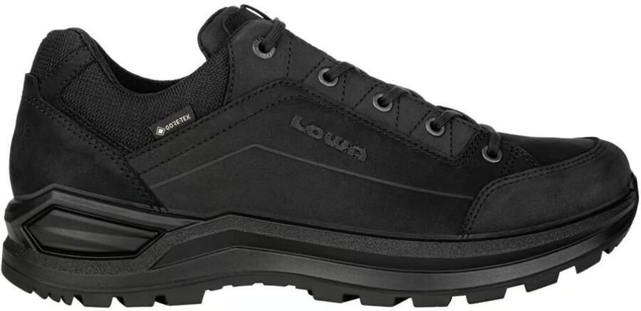 Lowa renegade evo gtx lo black grap Lage wandelschoenen heren Black Black White