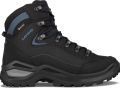 Lowa Renegade Evo Goretex Mid Wandelschoenen Zwart 1 2 Vrouw - Zwart