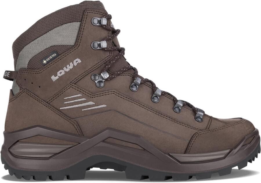 Lowa Renegade Evo GTX Mid Wandelschoenen Espresso Seaweed