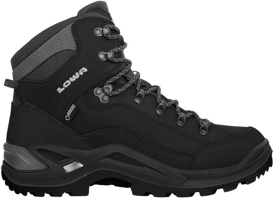 Lowa renegade gtx mid Middelhoge wandelschoenen heren Black Black White