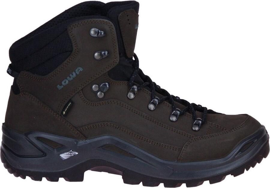 Lowa Renegade GTX Mid Wandelschoen waterdichte mid wandelschoenen Dark-Brown Black - Foto 4