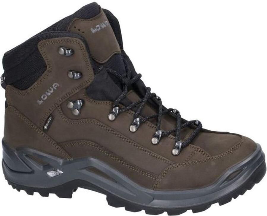 Lowa Renegade GTX Mid Wandelschoen waterdichte mid wandelschoenen Dark-Brown Black - Foto 3