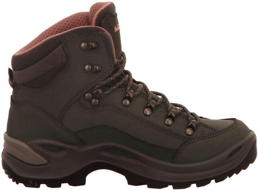 Lowa Hatland Renegade GTX Mid W wandelschoen Graphite rose Schoenen Wandelschoenen Halfhoge schoenen