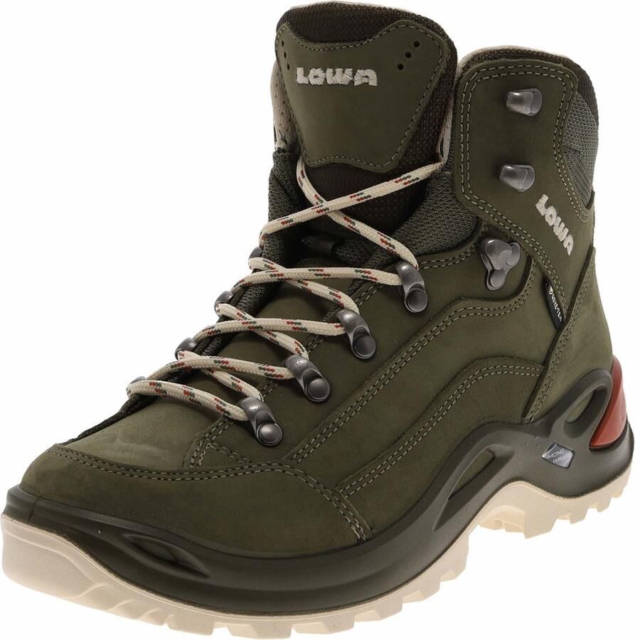 Lowa Renegade Gtx Mid Wandelschoen Dames waterdichte mid wandelschoenen Greygreen Panna - Foto 2