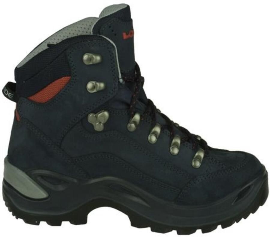 Lowa Renegade Mid GTX Wandelschoenen Dames Marineblauw Donkerrood - Foto 2