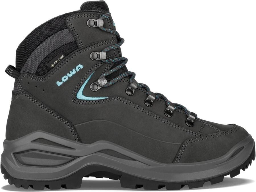 Lowa RENEGATE EVO GTX MID Ws dames wandelschoenen trekkingschoenen outdoor Goretex grijs - Foto 2
