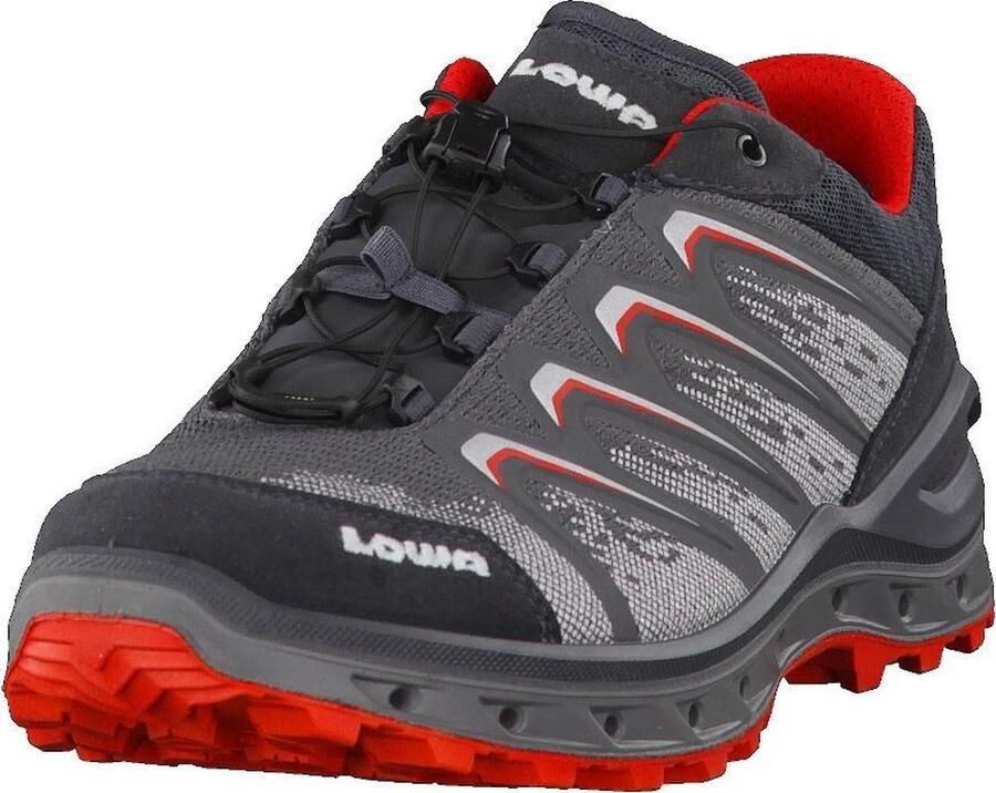 Lowa Aerox GTX wandelschoenen antraciet rood - Foto 2