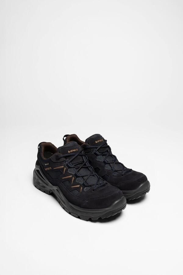 Lowa Sirkos Evo GTX Lo Wandelschoenen Marineblauw Middenbruin