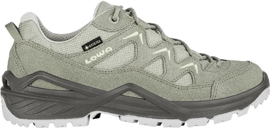 Lowa Women's Sirkos Evo GTX Lo Multisportschoenen grijs olijfgroen