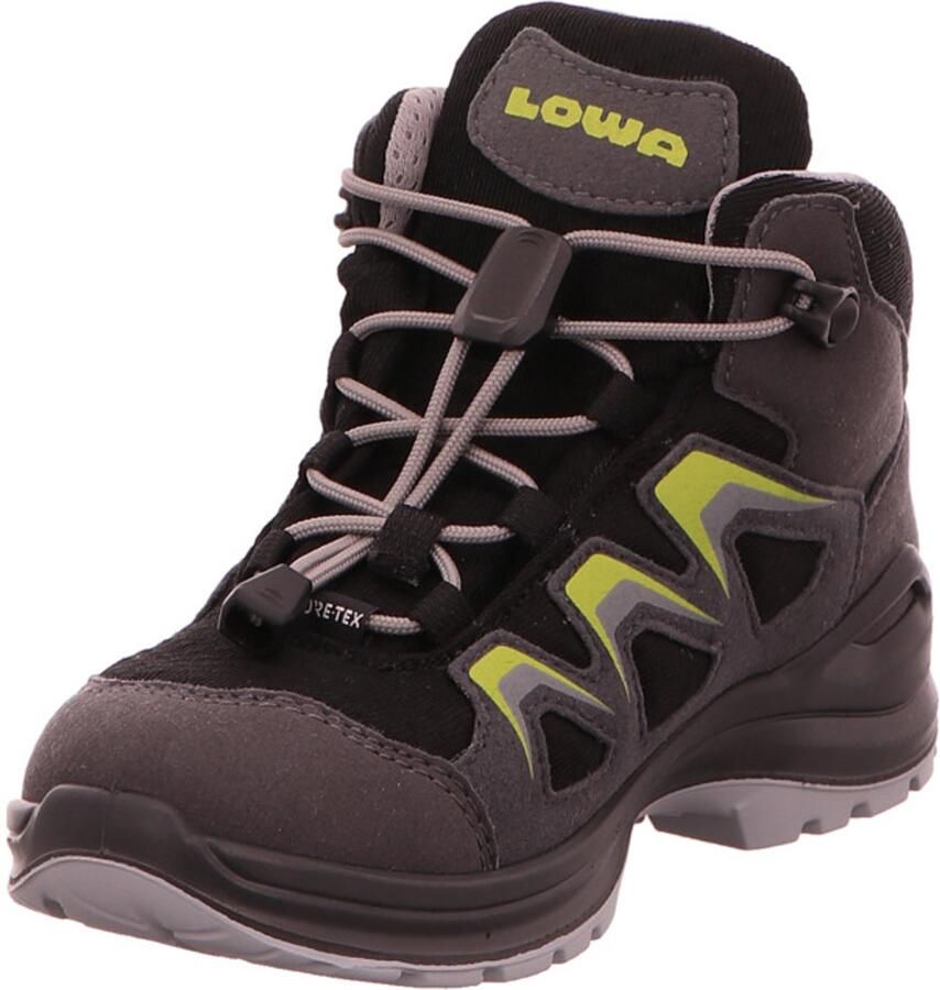 Lowa Kid's Innox Evo GTX QC Junior Wandelschoenen maat 10K grijs zwart