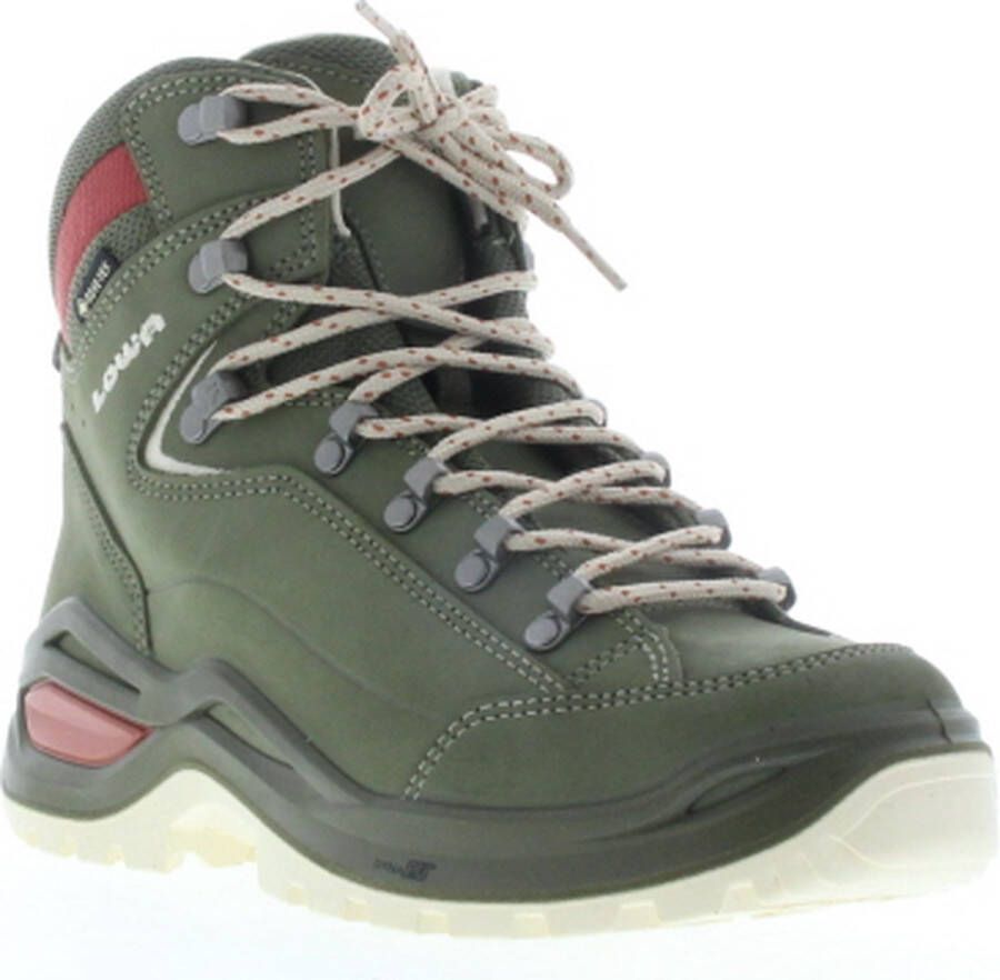 Lowa Renegade Evo Gtx Mid Ws Dames waterdichte mid wandelschoenen Greygreen Panna