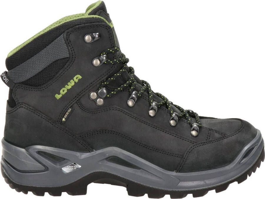 Lowa Renegade Mid GTX Wandelschoenen Zwart Olijfgroen