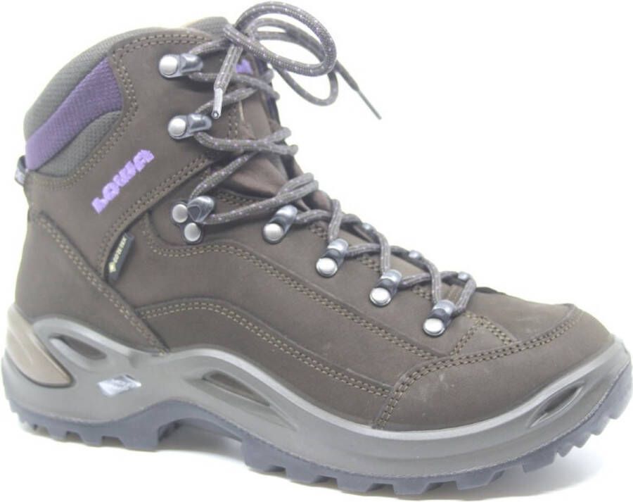 Lowa Hatland Renegade GTX Mid W wandelschoen Slate blackberry Schoenen Wandelschoenen Halfhoge schoenen - Foto 3