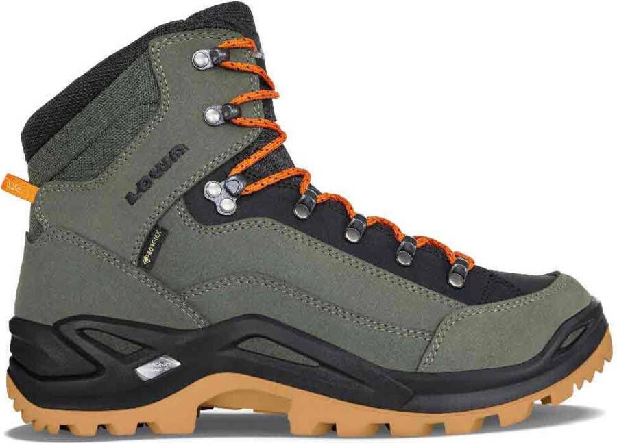 Lowa Renegade Goretex Mid Wandelschoenen Forest Orange Heren