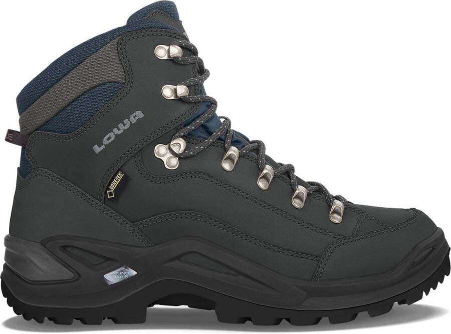 Lowa Renegade Gtx Mid Wide Hoge Wandelschoen Dark-Grey