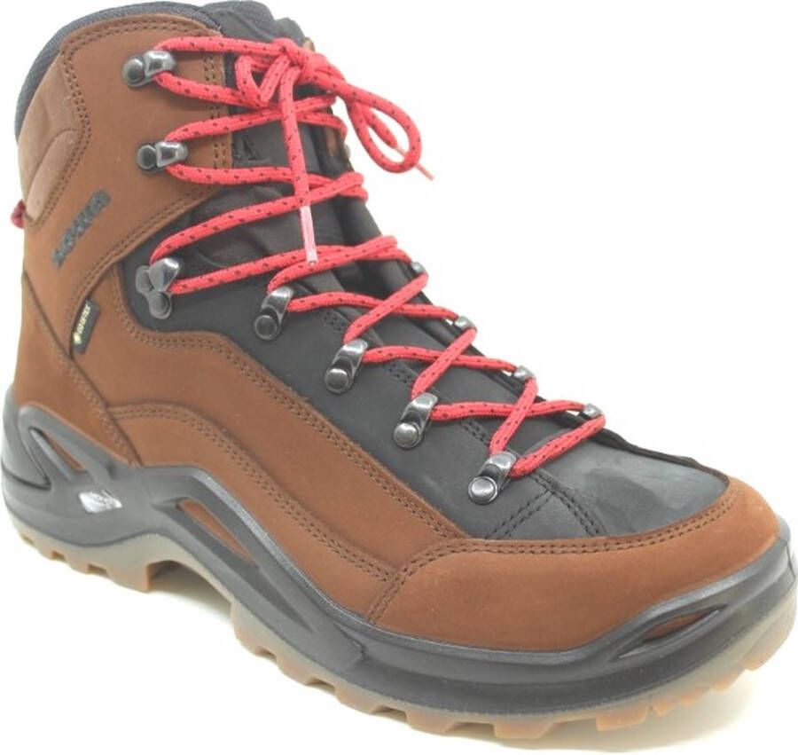 Lowa RENEGADE GTX MID LM310945-4740 Bruin combi halfhoge heren wandelschoenen